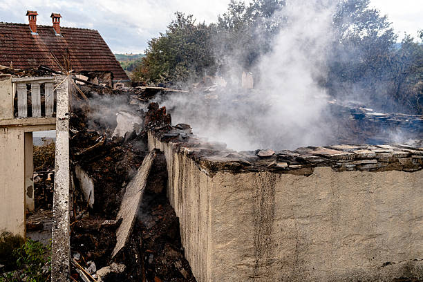 Professional Fire Damage Removal technician working in Haddon Heights, NJ